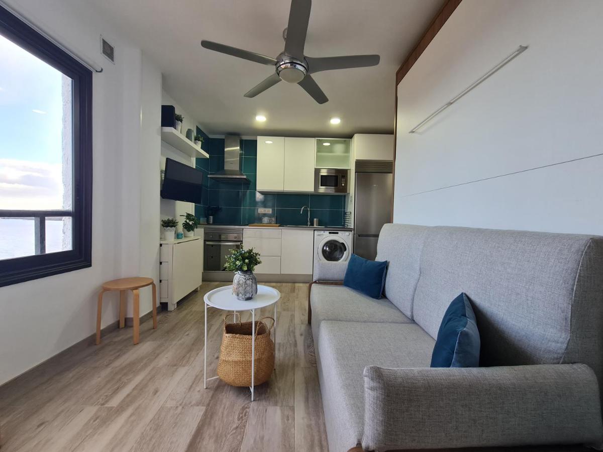 Acogedor Estudio En Candelaria En Primera Linea De Mar ภายนอก รูปภาพ