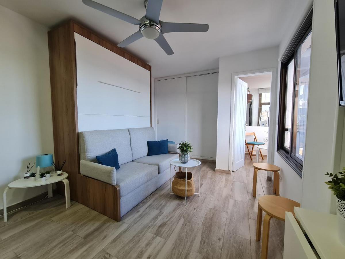 Acogedor Estudio En Candelaria En Primera Linea De Mar ภายนอก รูปภาพ