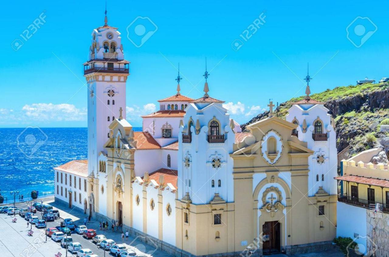 Acogedor Estudio En Candelaria En Primera Linea De Mar ภายนอก รูปภาพ