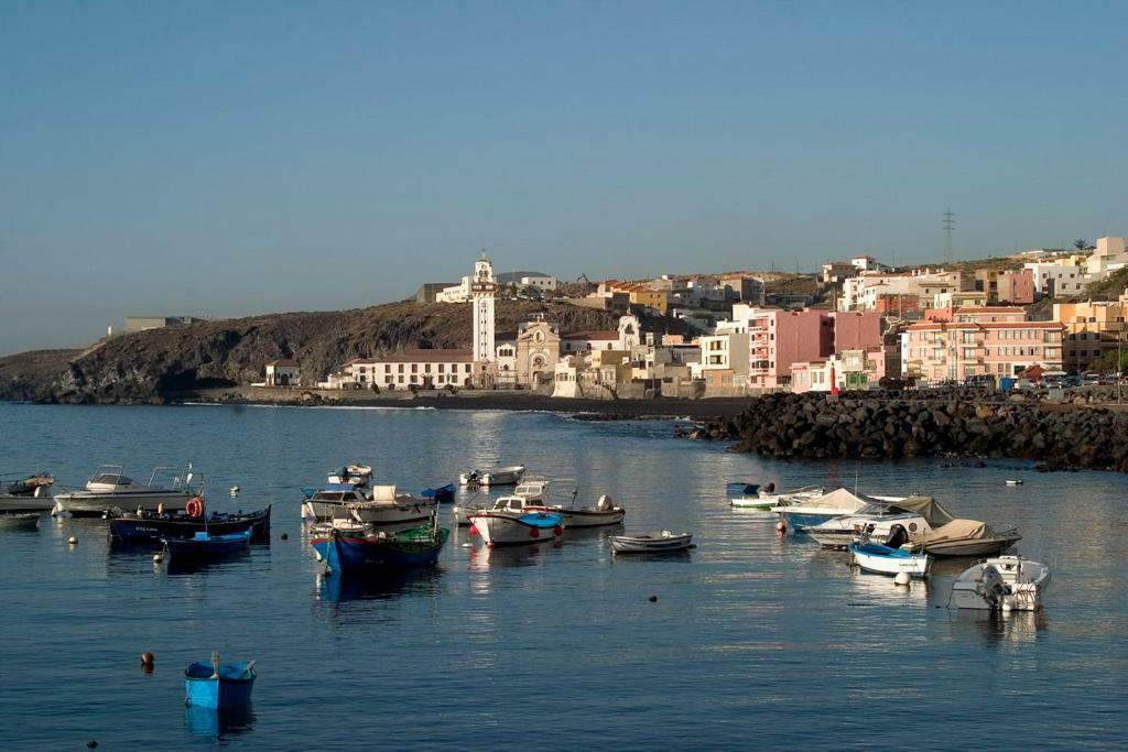 Acogedor Estudio En Candelaria En Primera Linea De Mar ภายนอก รูปภาพ