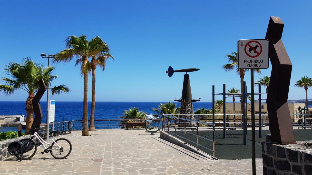 Acogedor Estudio En Candelaria En Primera Linea De Mar ภายนอก รูปภาพ